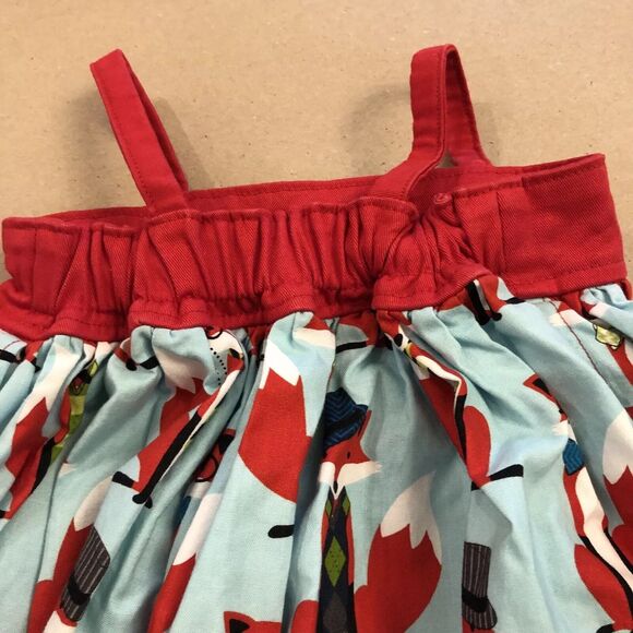 Size 18 Months Handmade Fox Dress With Removeable Box! - Picture 9 of 9